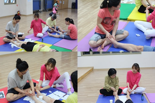 러빙핸즈(수족마사지 봉사단) 전문교육 4회기